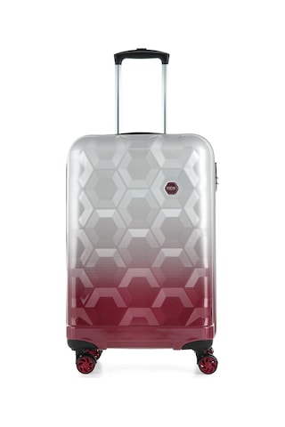 Ççs Kadın Orta Boy Valiz V.ccs5226-2 Gri-bordo