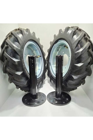 Antrac Çapa Makinası Tekeri 400/8 27Mm Aks Takım Antrac Çapa Makinası Tekeri 400/8 27Mm Aks Takım