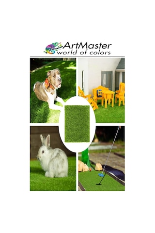 Yapay Çim 30x40 Cm 1 Adet A3 Boyutunda Dekoratif Maket Çim Yapay Çim Halı Teraryum Suni Çim 30 x 30 CM