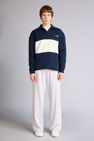 Defacto Boxy Fıt Polo Yaka Sweatshirt H5225ax26spnv253 Lacivert-nv253