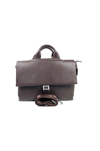 Hakiki Deri Laptop & Evrak Çantası-133608 Siyah