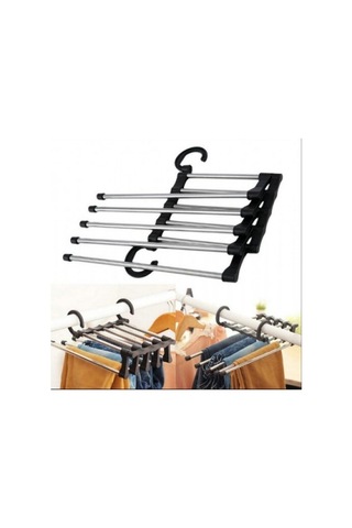 Hareketli Pantolon Askılığı 5 İn 1-9083939376690hkn