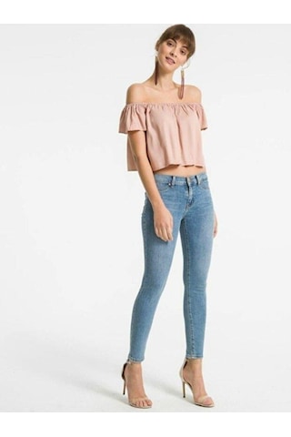 Ltb Kadın Lonıa Larsson Super Skinny Jean Pantolon Açık Mavi