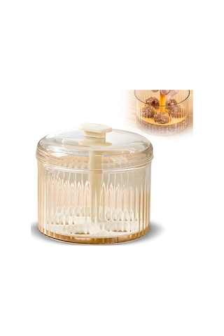 Yarı Saydam Köfte Makinesi - 5 Top Köfte Makinesi Aracı Beyaz Diğer