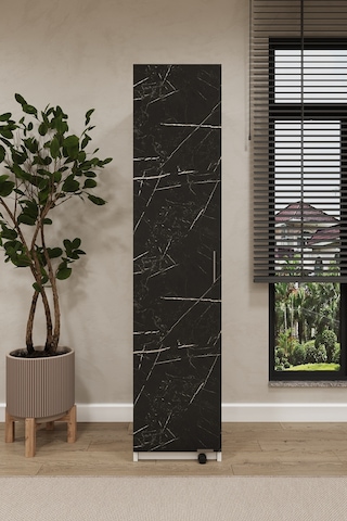 Asra Trend Çok Amaçlı Kiler Dolabı MK-19 %100 MDF Erzak Organizer Dolabı Royal Mermer