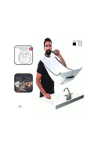 Çok Amaçlı Sakal Traş Önlüğü - Pratik Ve Temiz Kullanım 3 Lü Eldiven