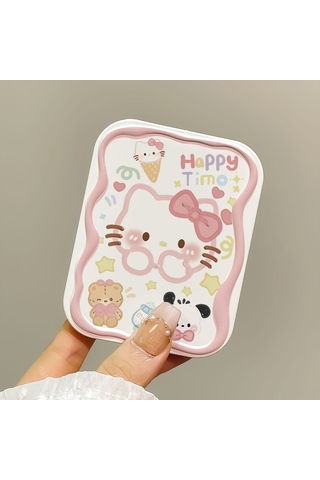 Vkemall Taşınabilir Kittycompact Aynalı Tarak Seti: Şık Ve Pratik Çözüm