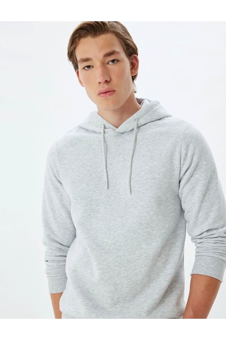 Koton Erkek Sweatshirt Gri 5wam70001mk 25ky59000107 Y5906 Gri