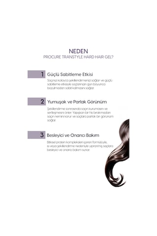 Missha Bakım Etkili Güçlü Tutuşlu Şekillendirici Sert Saç Jölesi Procure Transtyle Hard Hair Gel