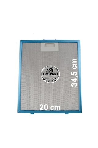 Silverline 3420 W6 Beyaz Davlumbaz Alüminyum Filtre - 20x34,5 Cm