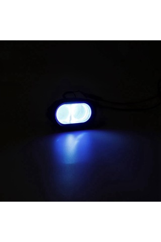 Yaozixa Araçlar İçin Mavi Led Uyarı Işığı 10v-80v 20w Forklift Çalışma Işığı Ip67 Su Geçirmez 30 Derece Spot Işık