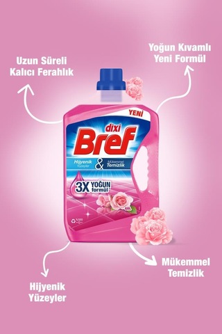 Bref Yüzey Temizleyici Gül 3x 2.5l 3'lü Set set-hnkdtj-5278-6231