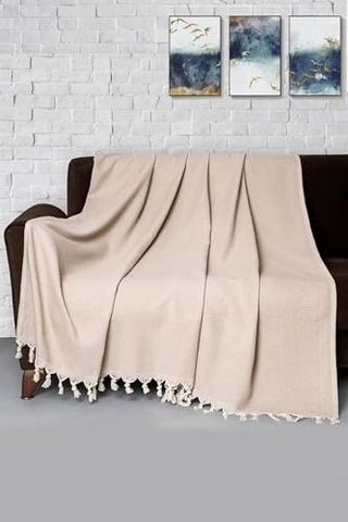 Trendy Koltuk Örtüsü Bej 170 X 300 Çok Renkli