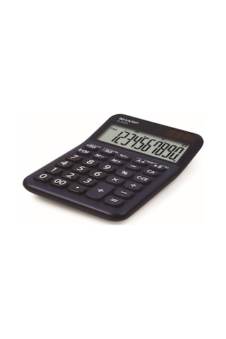 Sharp EL-M335BBL 10 Hane Masaüstü Hesap Makinesi - Mavi