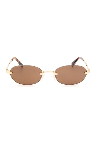 Zen Milano Eyewear Zm701-c03 53 Kadın Güneş Gözlüğü Altın