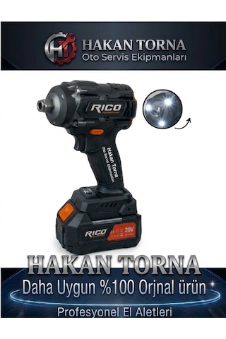 Rico 4ah Bits Tutuculu Şarjlı Somun Sökme Sıkma Makinesi 500 Nm 028-re0006 -