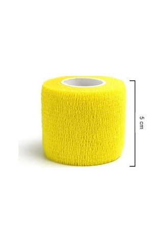 Iron Coban Yapışkanlı Bandaj Koban 5 CM x 4.5 M Sarı