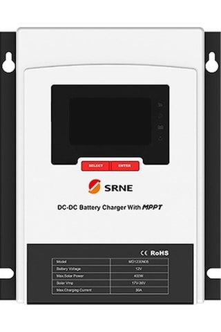 12v 50a Mppt Solar Charge Controller + Dc/dc Charger
