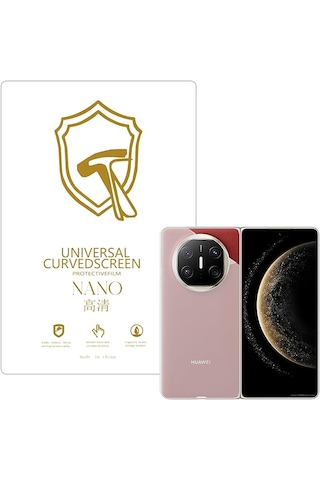 Huawei Mate X6 İle Uyumlu Full Tpu Nano Arka Ekran Koruma Ekm102