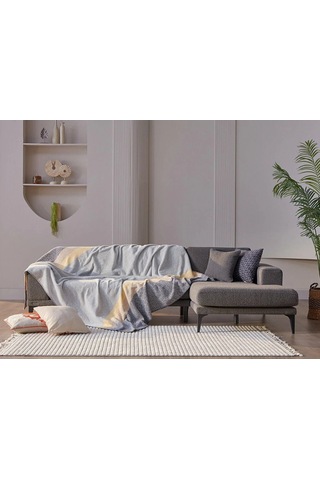 Doqu Nida Battaniye Çift Kişilik Sarı Diğer