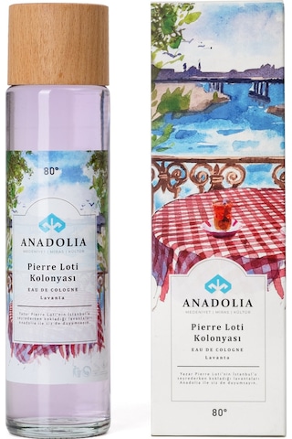 Pierre Loti Lavanta Kokulu 80 Cam Şişe Kolonya 180 ML