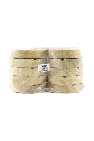 İbico İ22-398 Küllük 9cm Ahşap Bambu Yuvarlak - 10'li Paket