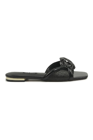 Nine West Etsıa 6fx Siyah Kadın Düz Terlik 000000000102052445 Siyah