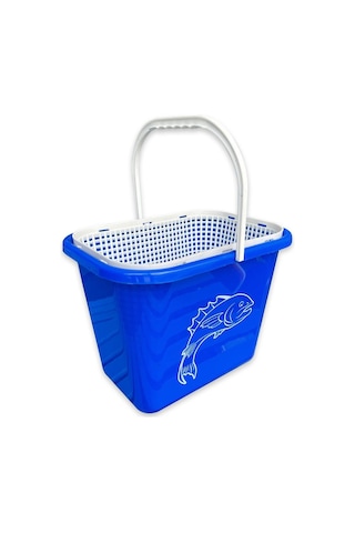 Fishack Süzgeçli Balıkçı Kovası 15 Lt Mavi Kod 179