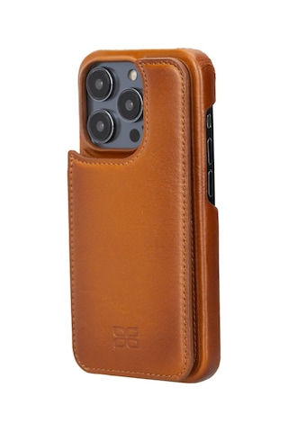 Bouletta Apple Uyumlu  iPhone 14 Pro Deri Kılıf Ubw Rst2ef