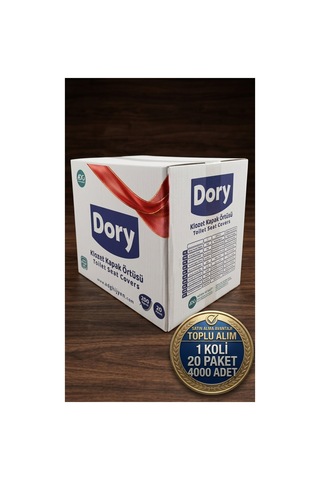 Dory Klozet Kapak Örtüsü Kağıdı 1 Koli - 20 Paket