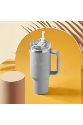 Aryıldız Protherm Flow Up Termos Gri 900 Ml Renkli