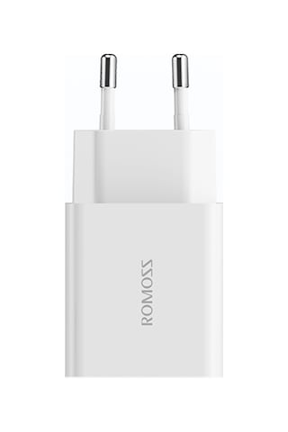 Maiyame Romoss Ac30t Beyaz Seyahat Şarj Cihazı - Hafif, Kompakt Ve Güçlü, Soket İçeren Dışarıda Kullanıma Uygun