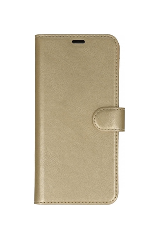 Xiaomi Mi Note 10 Uyumlu Elite Kapaklı Cüzdan Kılıf Gold / Altın
