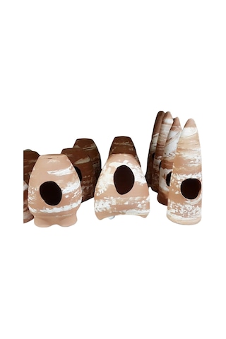 5 Adet Birevcil Büyük Boy Doğal Küp. 15-20 Cm Akvaryum Dekoru