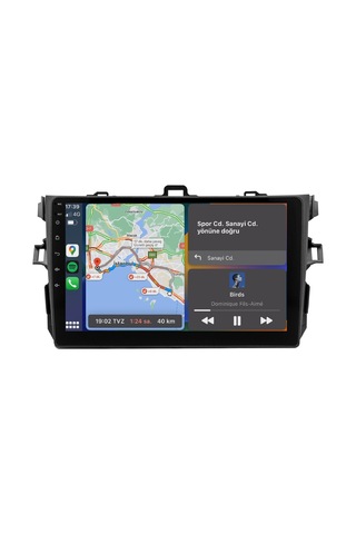 Toyota Corolla Android Multimedya Sistemi 2008-2012 Crv-4543xd
