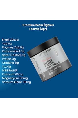 Creatine 300g 100 Servis Karışık