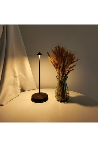 Maiyame 3000 Mah Pil Geliştirilmiş Taşınabilir Led Masa Lambası, 2 Seviye Parlaklık Ayarlı Dokunmatik, Ip54 Suya Dayanıklı Alüminyum Kasa