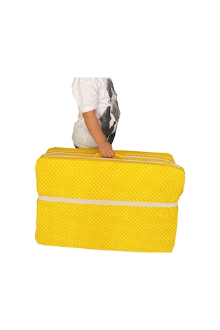 Katlanır Çocuk Yatağı Sünger Yatak Çocuk Oyun Minderi 60x120-4 Cm