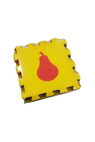 Matrax Oyuncak Polimat 33x33cm 9mm Meyveler
