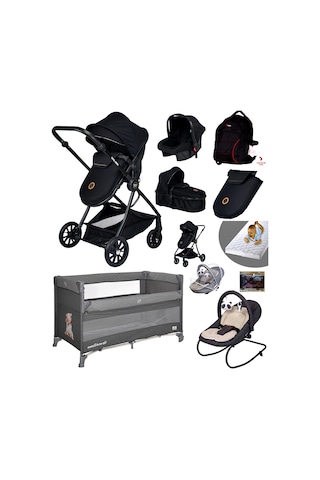 Baby Home Yeni Full Takım 10 In 1 1010 Travel Sistem Bebek Arabası Anne Yanı Park Yatak Beşik Ve Ana Kucağı