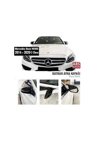 Mercedes C Serisi W205 (2015 - 2020) Batman Yarasa Ayna Kapağı (par