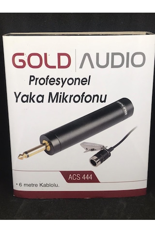 Gold Audio Acs 444 Yaka  Mikrofonu