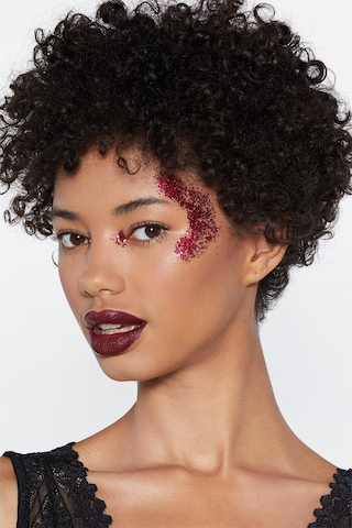 Artikel Sim Glitter Yüz Ve Vücut Parıltısı Party Glitter Makyaj Simi Kırmızı