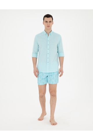 Pierre Cardin Erkek Aqua Deniz Şortu 50291526-vr007 Aqua