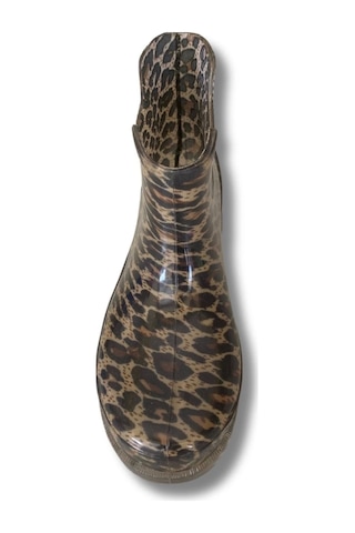 Potin Kadın Yağmur Botu 36-40 Leopar Leopar
