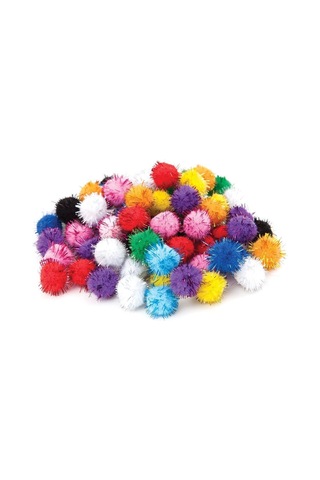 Puti Pom Pom Karışık Metalik 10Mm-20Mm-30Mm Puti Pom Pom Karışık Metalik 10Mm-20Mm-30Mm