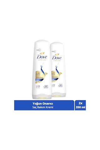 Dove Saç Bakım Kremi Yoğun Onarıcı Yıpranmış Saçlar İçin 2 x 350 ML