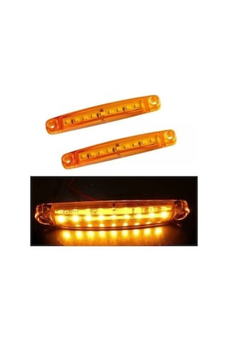 Toyota Hilux Sarı Tavan Basamak Parmak Led 4 Adet