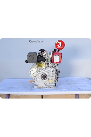 Goldmoto Gm170Fe-C Dizel Motor 5 Hp Marşlı Krank Mili Kamalı