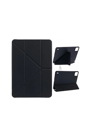 Xiaomi Pad 7 11.2 İnç Uyumlu Kılıf 3 Farklı Stand Kalemlikli Tri Folding Tablet Kılıfı Kılıf